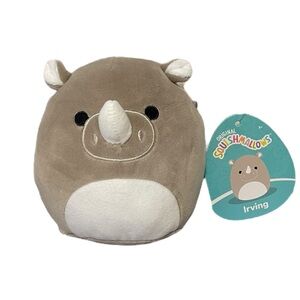 Irving The Rhino 5” Squishmallow